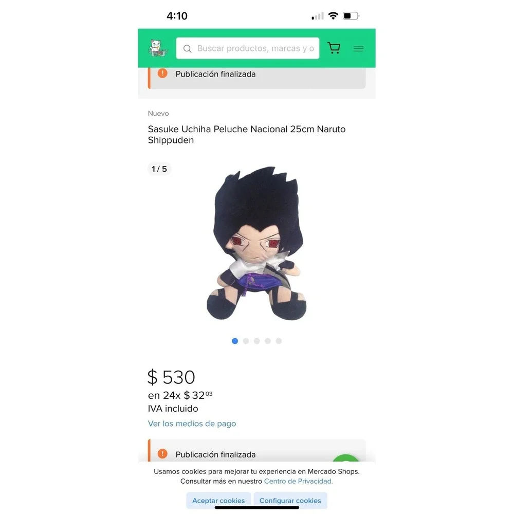 Dragon Ball Z RARE Naruto Shippuden Sasuke Anime Kimokawaii Anime Experience‎